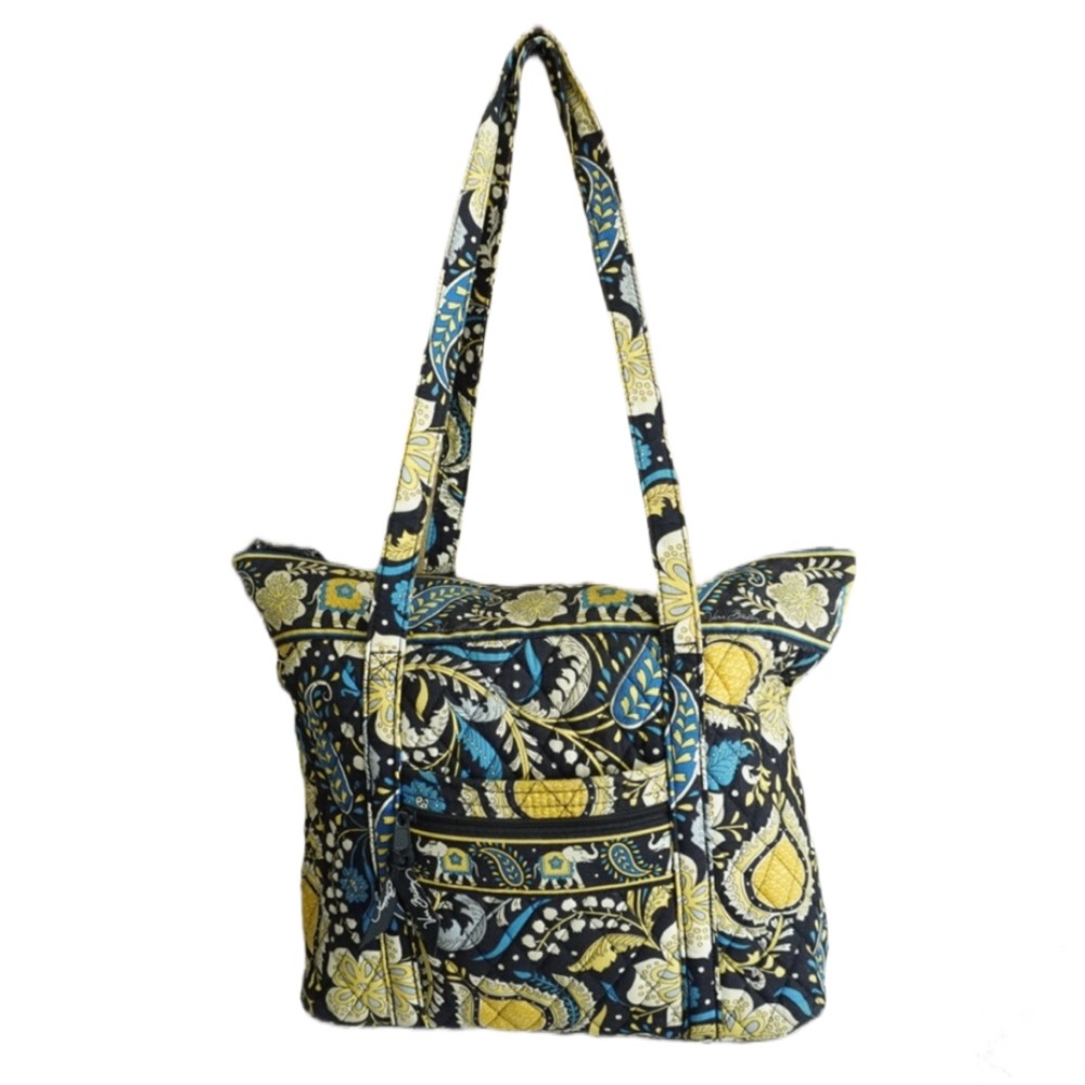 Vera Bradley Retired “Ellie Blue” Shoulder Tote Bag | EUC